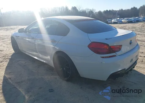 2015 BMW 640I Gran Coupe from USA, damaged, VIN WBA6A0C51FD318335